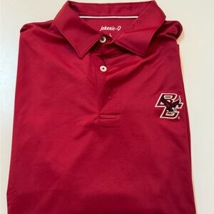 Johnnie-O Maroon Polo Shirt Boston College
